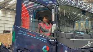 Chancellor Rachel Reeves during a visit to the West Midlands on Friday, February 13. Credit: Alexander Brock. Permission for use for all LDRS partners.