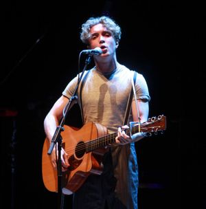 David Keenan at Birmingham's Symphony Hall. Picture by: Andy Shaw
