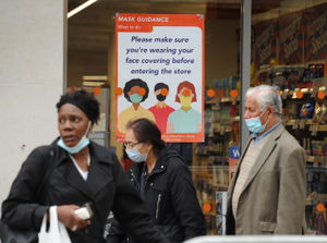 Shoppers at Dudley Street, Wolverhampton