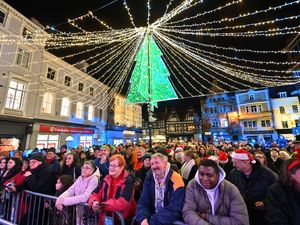 Supporting image for story: 32 glowing pictures capture the magic of Christmas as Shrewsbury's Carols in the Square returns