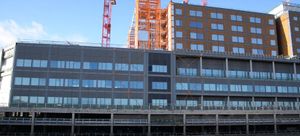 Work has come to a halt at the Midland Metropolitan Hospital site, and it could be weeks or longer before it starts up again