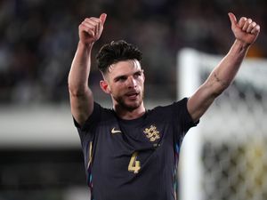 Supporting image for story: Declan Rice enjoying playing for ‘unbelievable’ England interim boss Lee Carsley