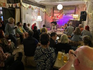 Events have been taking place in the barn at Open Arms Kington