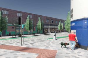 An artist's impression of the revamped Princess Street
