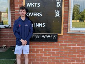Master Cantwell as Man of The Match after his half century and 5 wickets.