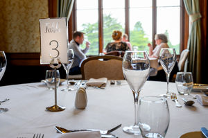 Lunch at the Chapters Restaurant.