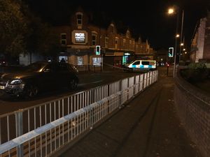 Supporting image for story: Walsall road cordoned off after crash and 'gunshots'