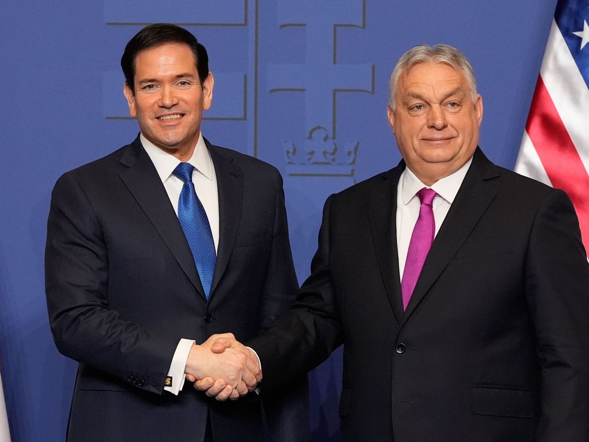Rubio backs Orban&rsquo;s bid for another term during visit to Hungary