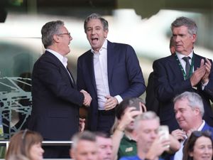 Supporting image for story: Starmer and Harris attend England-Ireland football match amid reset of relations