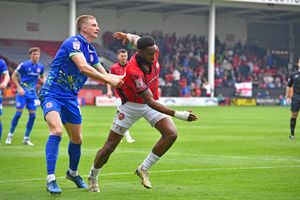 Walsall striker Jamille Matt.