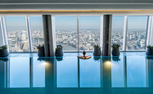 The Infinity Pool at the Shangri-La Hotel at The Shard in London