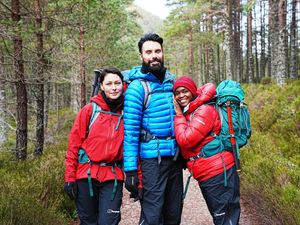 Supporting image for story: Emma Willis, Rylan Clark and Oti Mabuse to climb mountain for Red Nose Day