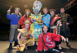 SHREWS ALAN FOGARASY COPYRIGHT EXPRESS & STAR 16/09/19
The launch of Aladdin at Theatre Severn.