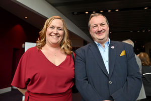 New Beginnings from Sandwell were represented by Carrie Pearson and Peter Spence