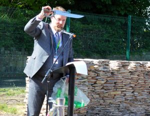 Karl Jackson has led the college's weapons campaign 