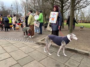 Supporting image for story: Campaigners march in call to end hunting with dogs in Spain