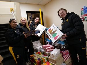 Supporting image for story: Wolves Foundation's Shoebox Appeal 'the biggest so far' with hundreds of gifts distributed to children in the community