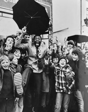 Lenny Henry in his younger years