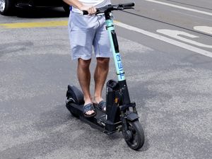 Supporting image for story: E-bikes and e-scooters make streets a ‘nightmare’ for blind people, charity says