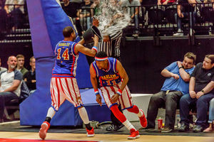 The Harlem Globetrotters in Birmingham. Credit: Chris Bowley