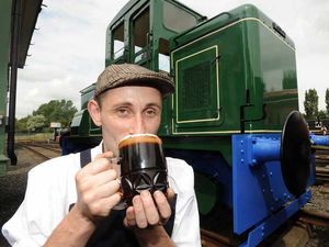 Supporting image for story: Thousands visit Chasewater Railway for brewery locomotive day