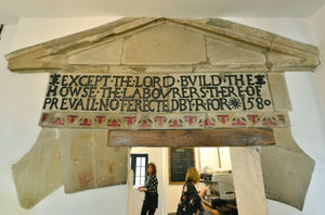 One of the interesting features at Bishop Percy's House