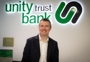 Above: Martin Barrett, Chief Operating Officer at Unity Trust Bank
