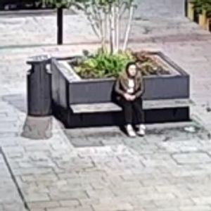 Cindy sat in South Water Square