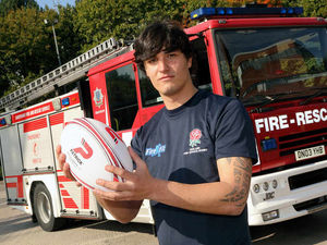 Supporting image for story: Ludlow firefighter George Jacks gets England call