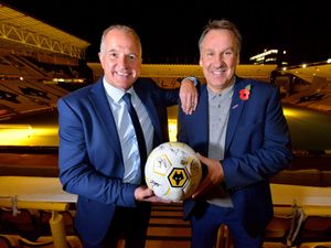 Supporting image for story: Former Aston Villa and Walsall star Paul Merson shares Molineux memories alongside Wolves legend Steve Bull