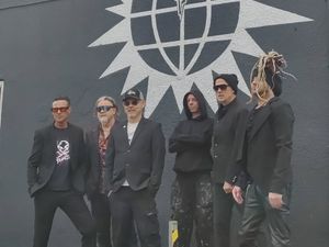 Supporting image for story: Watch: Glorious Stourbridge music history being re-created in a series of large murals which will be seen by thousands of motorists