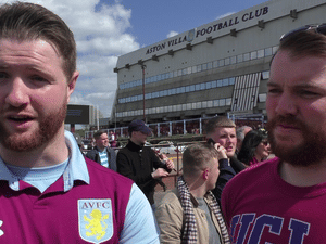 Supporting image for story: Aston Villa fans express their derby day delight after win over Birmingham City - WATCH
