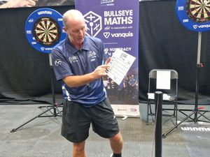 Gary Horsely helped to explain all the games and kept it fun throughout