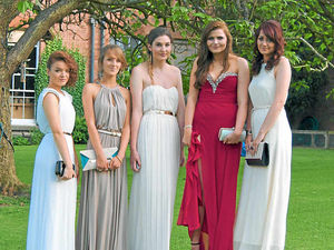 Supporting image for story: Students turn on the style for Bishop's Castle school prom