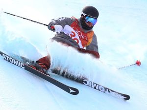 Supporting image for story: British skier Gus Kenworthy to avoid censure over graphic anti-ICE message