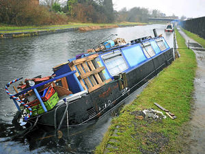 Supporting image for story: Narrowboat Christmas ruined by yobs