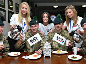Supporting image for story: Brew-up for Shropshire soldiers all in a good cause