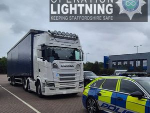 Supporting image for story: M6 Toll arrest after lorry driver 'deliberately' crashed into barriers near Cannock to avoid £18.50 charge