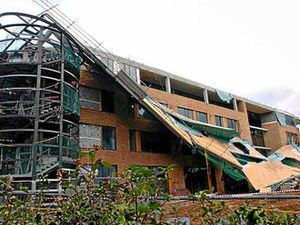 Supporting image for story: School roof fall five out of hospital