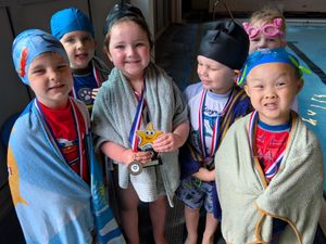 Supporting image for story: Red Ladybirds shine at annual swimming gala
