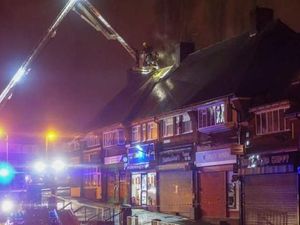 Supporting image for story: Homes evacuated as fire crews battle severe blaze in Oldbury