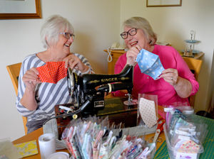 Sue Harrison and Maureen Warrilow  