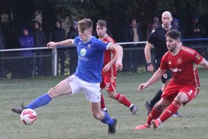 Caersws claimed the spoils in front of a bumper crowd