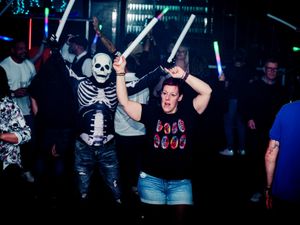 Supporting image for story: Local DJ raises the roof for Midlands Air Ambulance with 'fang-tastic' daytime disco