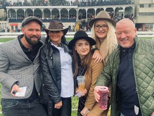 Supporting image for story: Publicans and pub punters let their hair down at Shropshire brewer's race day season opener