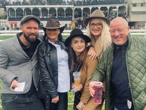Supporting image for story: Publicans and pub punters let their hair down at Shropshire brewer's race day season opener