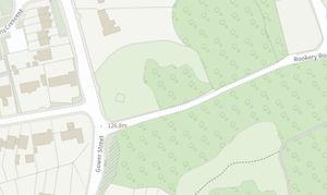 The planning application site at the junction of Moss Road/Rookery Road, in Wrockwardine Wood, Telford. Picture: Telford & Wrekin Council