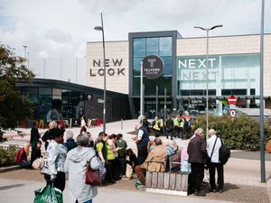 Telford Centre was evacuated after a bomb threat. Photo: Jamie Ricketts