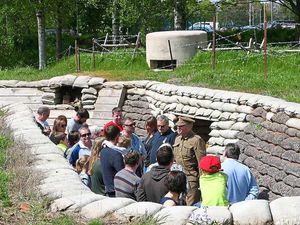 Supporting image for story: Travel back in time as wartime trenches are recreated for visitors in Staffordshire