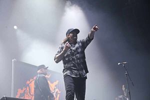 Support came from Madball. Picture from: Rob Ellis